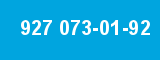 927 073-01-92